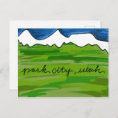 パークシティマウンテンズハガキ ポストカード (正面/裏面)