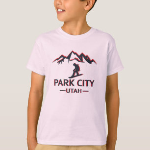 パークシティユタのスノーボード Tシャツ