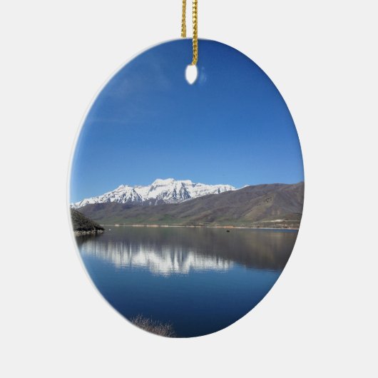 パークシティユタの山景色 セラミックオーナメント (右)