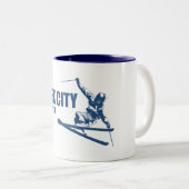 パークシティユタスキーヤー ツートーンマグカップ (正面右)