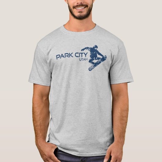 パークシティユタスノーボーダー Tシャツ (正面)