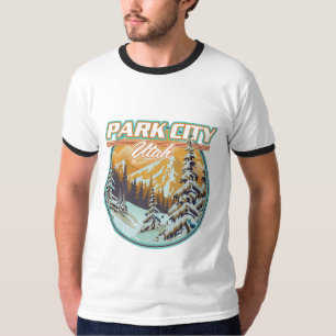 パークシティユタ旅行ロゴ Tシャツ