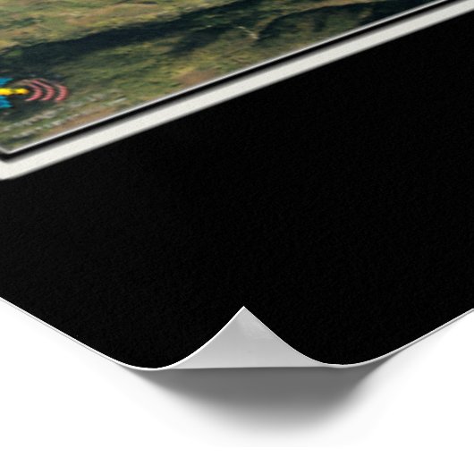 パークシティ・ユタ衛星ポスターマップ ポスター (角)