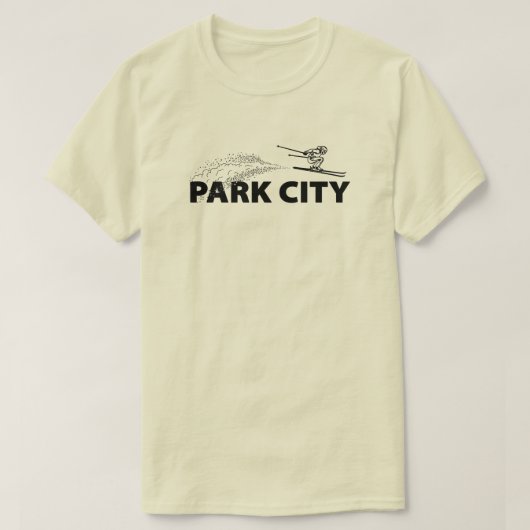 パークシティ ユタ スキージャンプ Tシャツ (デザイン正面)