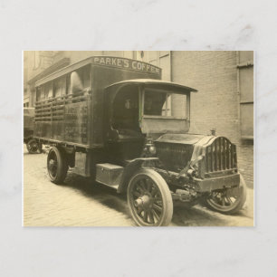 パークスのコーヒートラック – 1920 ポストカード