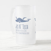 パークスNテック·クアッダー·ニュー フロストグラスビールジョッキ (正面左)