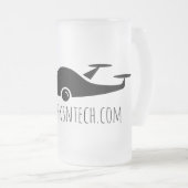 パークスNテック·クアッダー フロストグラスビールジョッキ (正面右)