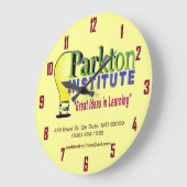 パークトン研究所 ラージ壁時計 (傾斜)