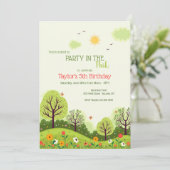 パークパーティー 招待状 (スタンド正面)