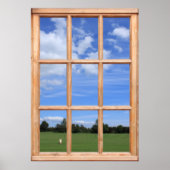 パークビューの上の青い空 – ウィフェイクンドウ ポスター (正面)