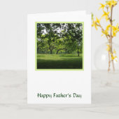 パークファーザーズデイカード カード (黄色い花)