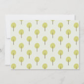 パークプレイグラウンド子供の誕生日 招待状 (裏面)