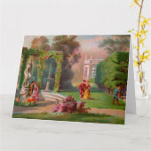 パークプロムネードビッググリーティングカード カード (黄色い花)