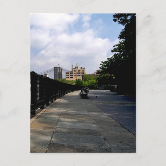 パークベンチポストカード ポストカード (正面)
