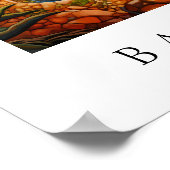 パークモダングエルコンテンポラリーバルセロナ抽象芸術 ポスター (角)