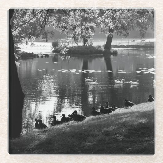 パークライフコースタコン ガラスコースター (正面)