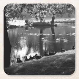 パークライフコースタコン スクエアペーパーコースター