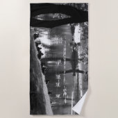 パークライフバクnm ビーチタオル (正面)