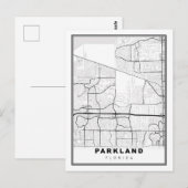 パークランド地図 ポストカード (正面/裏面)