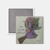 パークルプラティコーンのチームマグネット マグネット (正面/裏面)