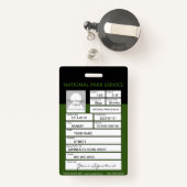 パークレンジャーバッジ バッジ (裏面リトラクタブル付き)