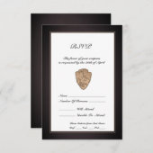 パークレンジャー退職応答カード 出欠カード (正面/裏面)