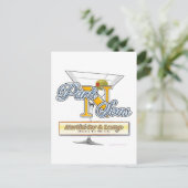 パークン&サンズ マルティーニ バー ユーモア ポストカード (スタンド正面)