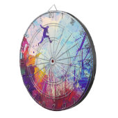 パークールアーバンランニングフリーのスタイリングスポーツアート ダーツボード (正面右)