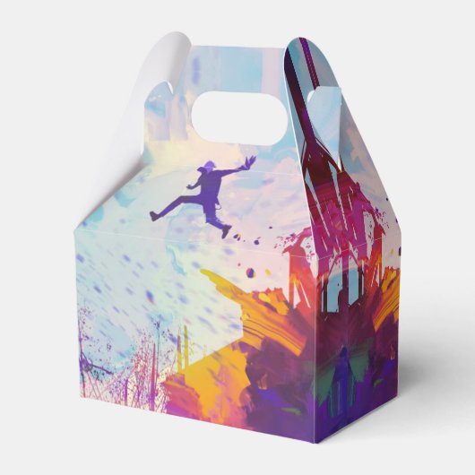 パークールアーバンランニングフリーフリースタイリングモダンアート フェイバーボックス (裏面サイド)