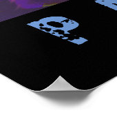 パークールアーバンランニングフリーフリースタイリングモダンアート ポスター (角)