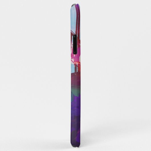 パークールアーバンランニングフリーフリースタイリングモダンアート Case-Mate iPhoneケース (裏面/右)