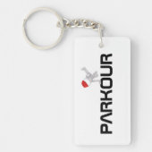 パークールクリスマス キーホルダー (正面)