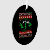 パークールシャツ – パークールクリスマスシャツ オーナメント (正面)