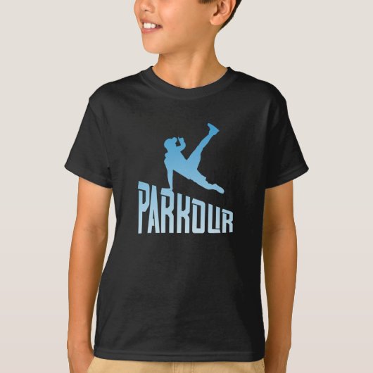 パークールフリーナー走フリーアスリート Tシャツ (正面)