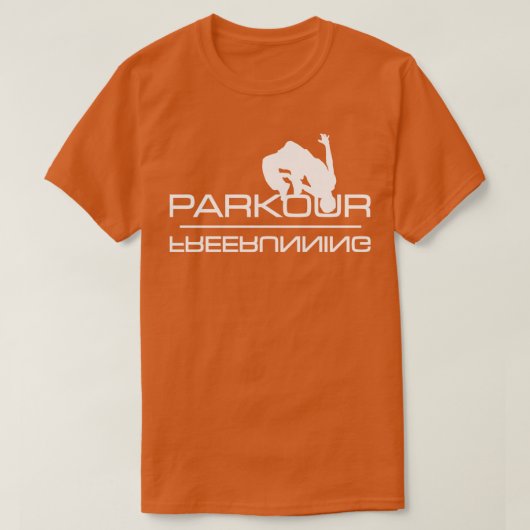 パークールフリーニング Tシャツ (デザイン正面)