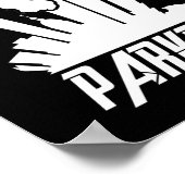 パークールフリーランナーパークールランナー ポスター (角)