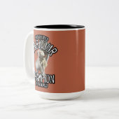 パークールリスおもしろいル – freerunning ツートーンマグカップ (正面左)