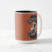 パークールリスおもしろいル – freerunning ツートーンマグカップ (正面右)