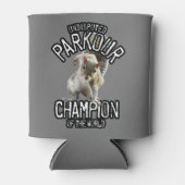 パークールリスおもしろいル – freerunning 缶クーラー (正面)