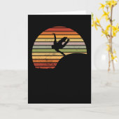 パークールレトロ カード (黄色い花)