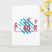 パークール カード (黄色い花)