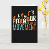 パークール カード (黄色い花)