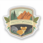 パーク保護スピカ シール (正面)