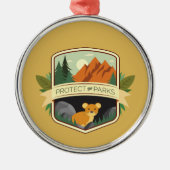 パーク保護スピカ メタルオーナメント (正面)