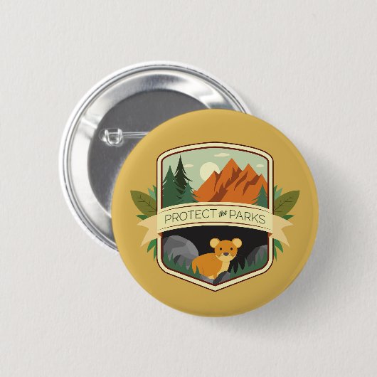 パーク保護スピカ 缶バッジ (正面&裏面)