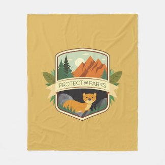 パーク保護スヴァーゼル フリースブランケット