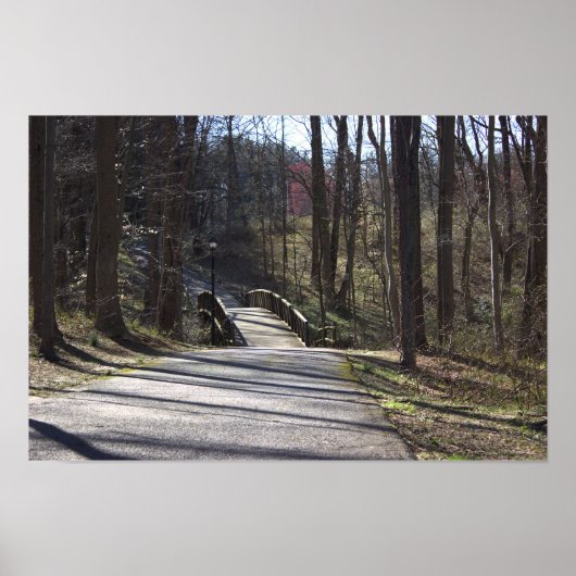 パーク歩くブリッジポスター ポスター (正面)