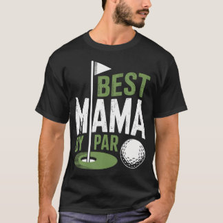 パーゴルフでホールインワン 最愛のママへ Tシャツ