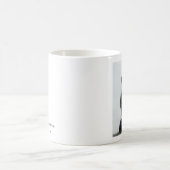 パーシバルのパンダ11ozの白のマグ コーヒーマグカップ (中央)