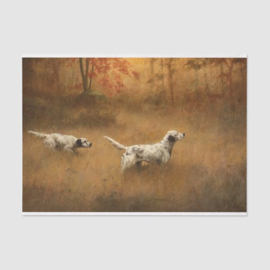 パーシバル・レオナルド・ロシオによるフィールドのセッターズ 薄葉紙 (正面)